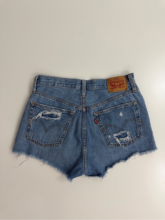 Levi's Pants - Levi’s 501 Buttonfly Distressed High Waisted Shorts, Size W26